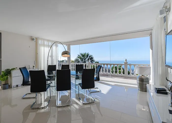 Villa Sol Y Mar Mit Grandiosem Meerblick Costa Adeje