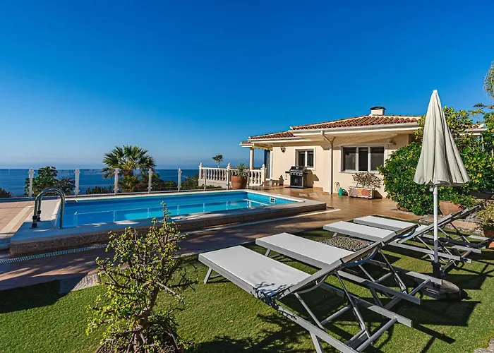 Sol Y Mar Mit Grandiosem Meerblick 阿德耶